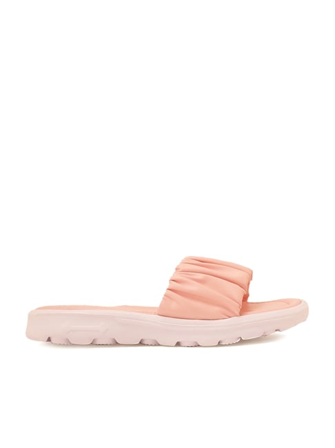 Carlton London Women's Peach Casual Sandals