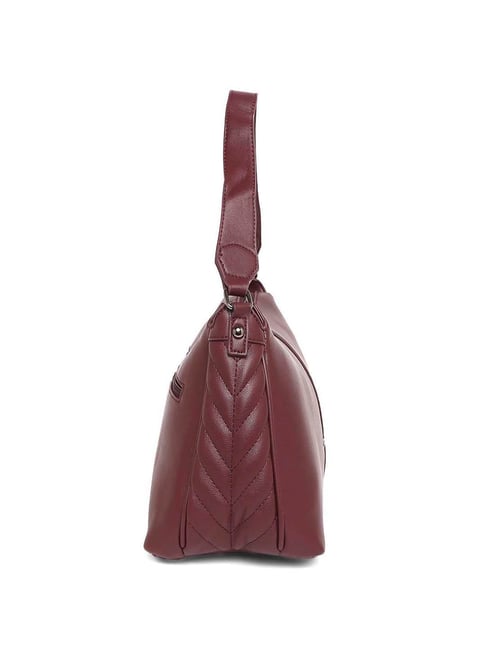 Buy Baggit Red Solid Large Hobo Shoulder Bag Online At Best Price @ Tata  CLiQ