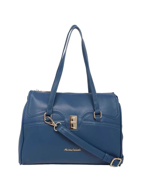 Marina Galanti Shoulder Bag Buy Marina Galanti Blue Solid Medium