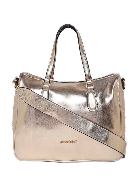 Buy Marina Galanti Golden Rivets Medium Tote Handbag Online At