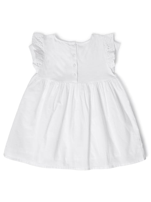 Black and white frock | Kids dress, White frock, Dress