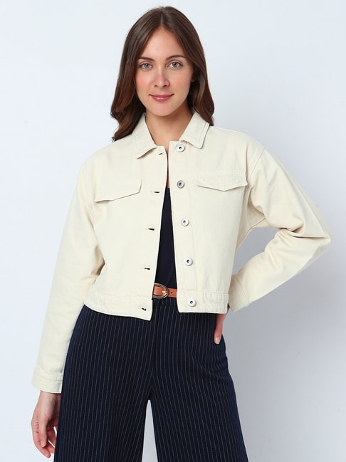 Womens Jean Jackets in Womens Coats | Off-White - Walmart.com