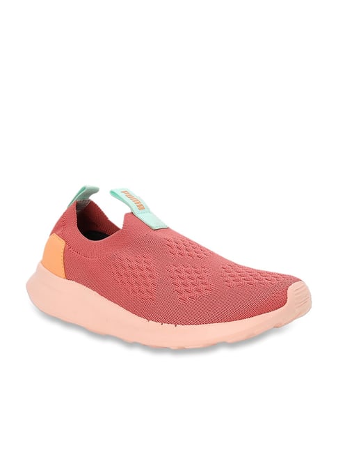 Puma slip shop ons pink kids