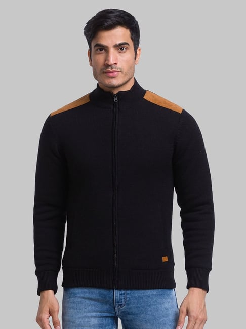 Buy Parx Black Regular Fit Sweaters for Mens Online Tata CLiQ