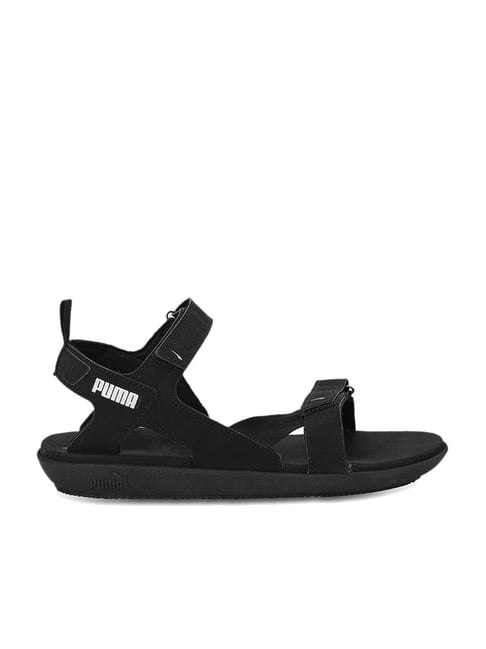 Puma Men's Zeal Black Floater Sandals