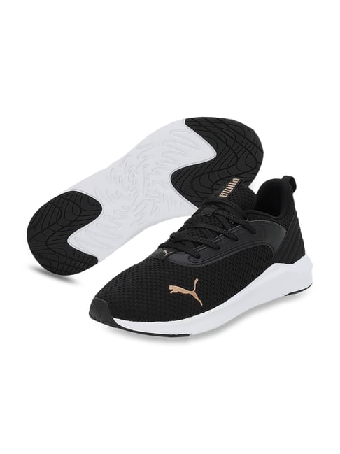 Puma Women's Softride Flair Black Running Shoes