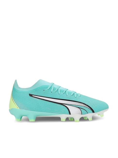 Buy Puma Men's ULTRA MATCH Sea Green Football Shoes for Men at
