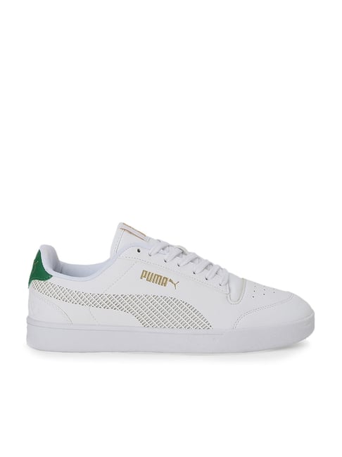Puma Men's Shuffle One8 V2 Better White Casual Sneakers