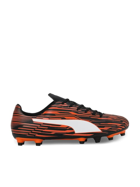 Puma Men's Rapido III Black Football Shoes