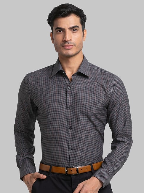 Raymond Men Self Design Formal Blue Shirt - Buy Raymond Men Self Design  Formal Blue Shirt Online at Best Prices in India | Flipkart.com