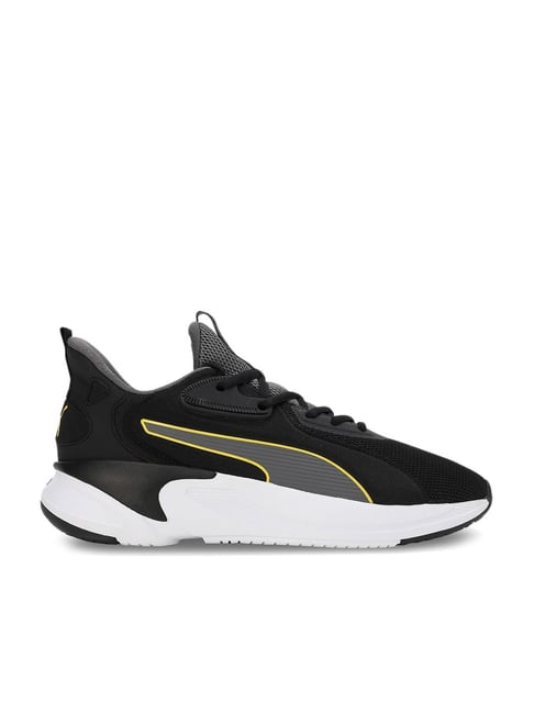 Mens black and gold 2025 pumas