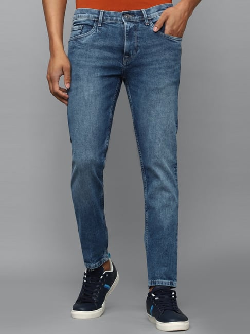 Allen Solly Jeans Blue Skinny Fit Jeans