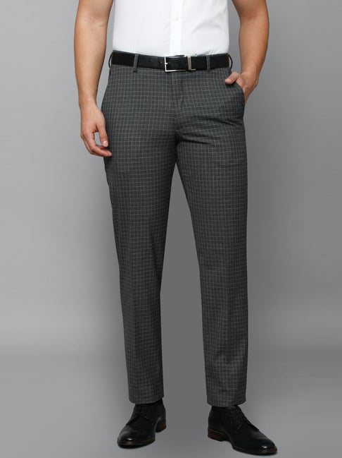 Buy Louis Philippe Grey Trousers Online - 676290 | Louis Philippe