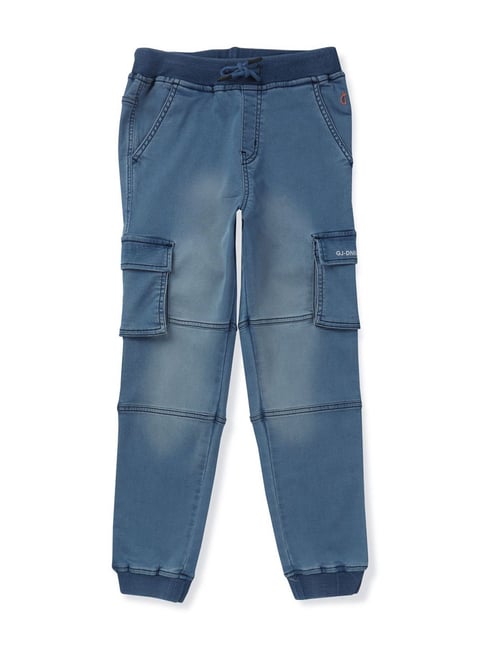 Gini & Jony Kids Blue Regular Fit Jeans