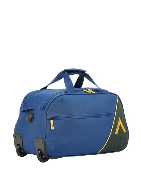Buy Aristocrat Polyester 63 cms Teal Blue Travel Duffle (Rookie) at  Amazon.in