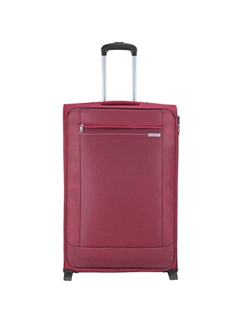 Aristocrat Red Large Soft Cabin Trolley - 72 cm