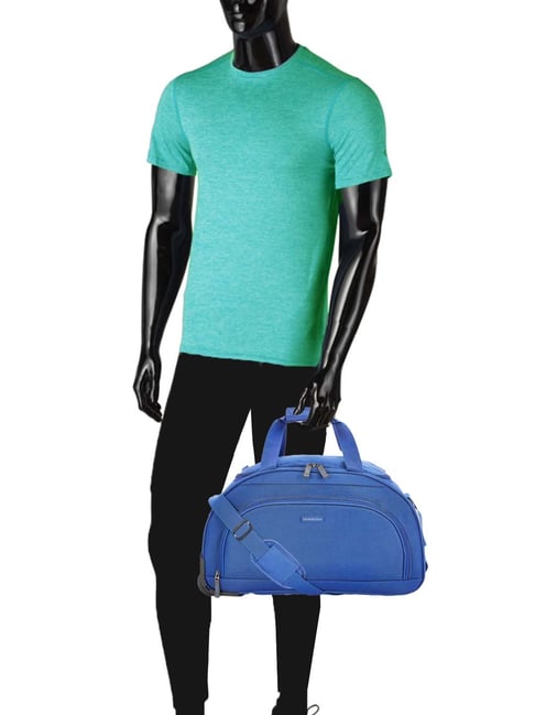 Buy Aristocrat Blue Medium Duffle Bag Online At Best Price Tata CLiQ