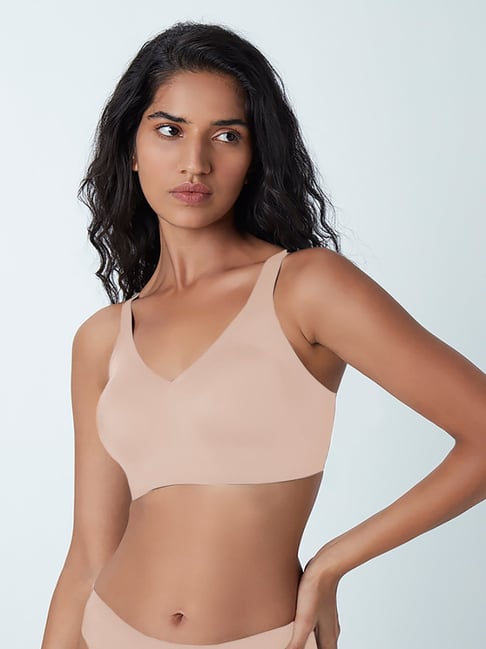 Wunderlove by Westside Almond Invisible Full Coverage Bra Price in India