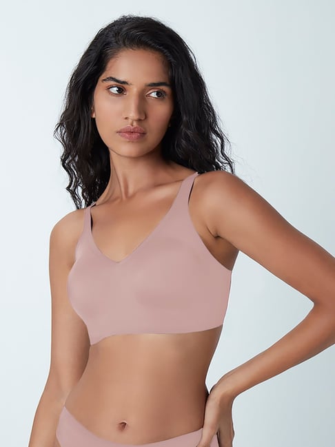 Wunderlove by Westside Latte Invisible Full Coverage Bra Price in India