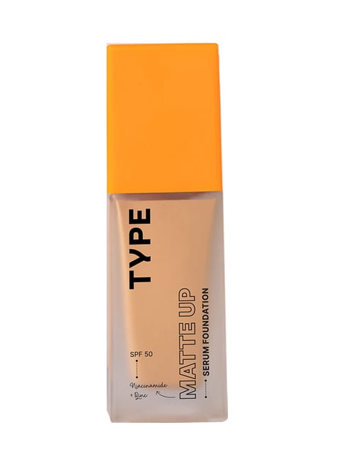 TYPE BEAUTY Matte Up SPF 50 PA++++ Serum Foundation Toffee - 30 ml-picture-32