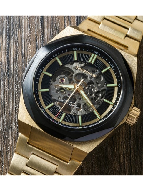 Earnshaw skeleton clearance watch