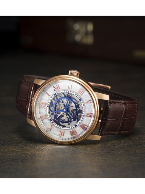Leather Strap Thomas Earnshaw Westminster Watch EARNSHAW ES-8096