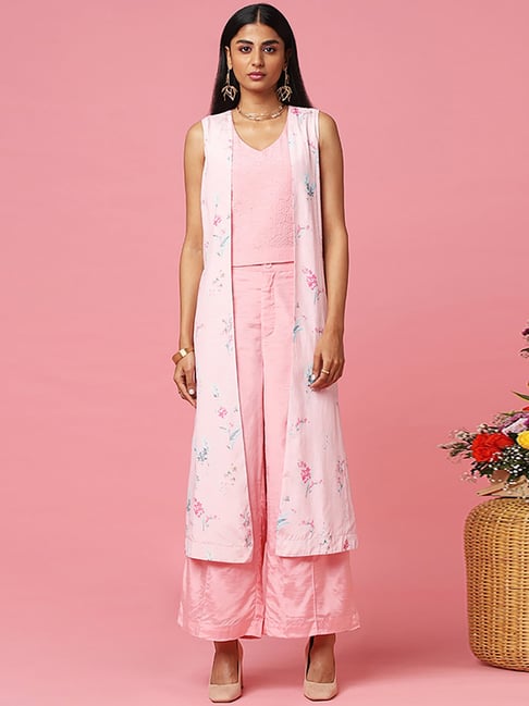 Marigold Lane Pink Printed Overlay-picture-26