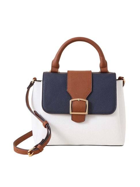 Accessorize London Women White Shoulder Bag