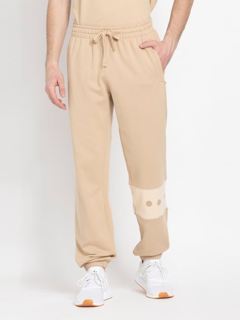 Buy Adidas Originals Beige Regular Fit Printed Joggers for Mens