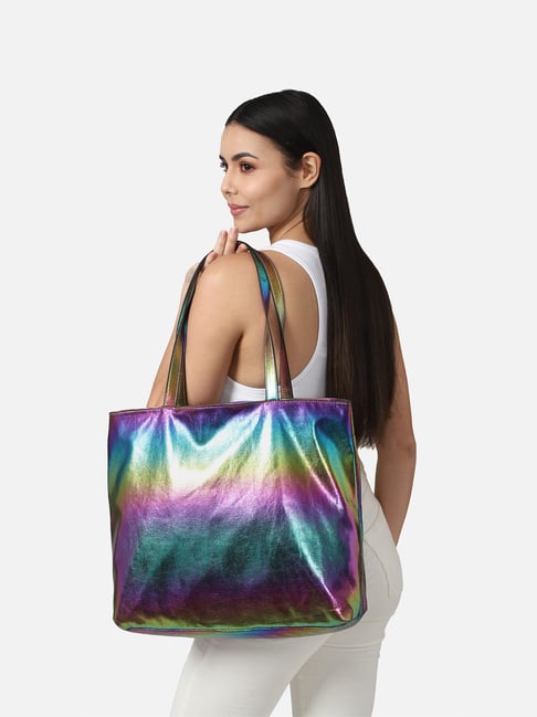 FZChenrry Geometric Backpack Holographic Luminous Backpacks India | Ubuy