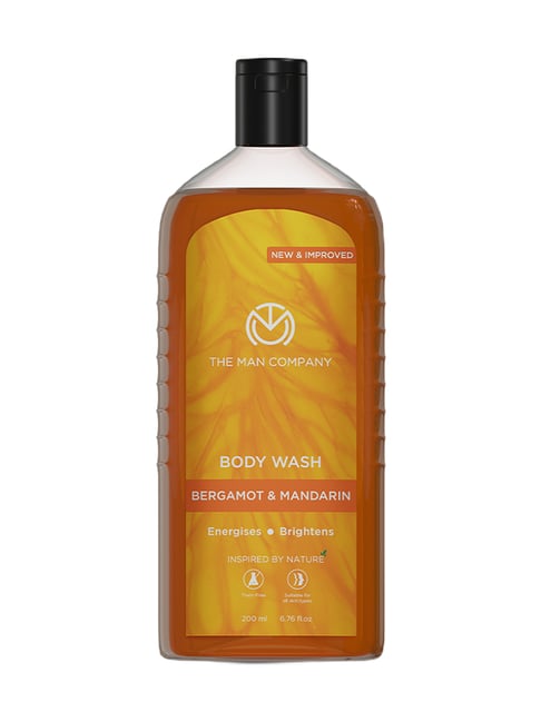 The Man Company Bergamot & Mandarin Body Wash - 200 ml