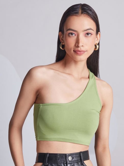 Buy One Shoulder Tops Starting At Upto 70% Off Online In India