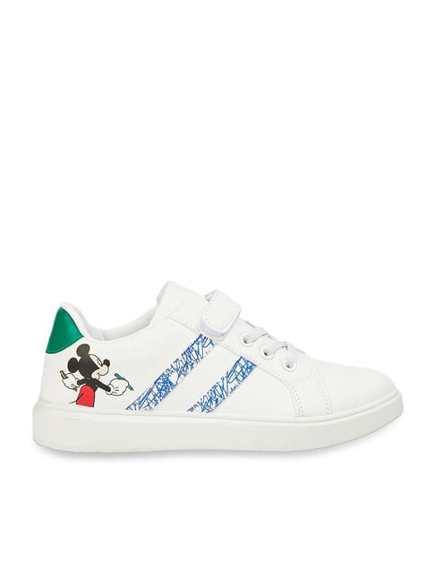 Fame Forever by Lifestyle Kids White & Blue Casual Sneakers