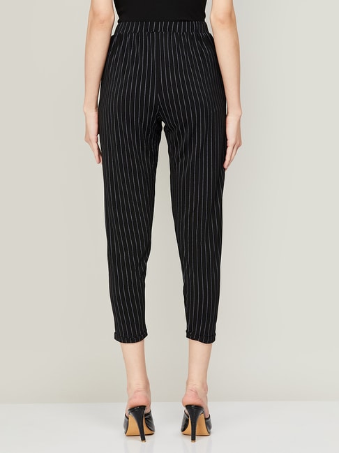 AND Regular Fit Women Black Trousers - Buy AND Regular Fit Women Black  Trousers Online at Best Prices in India | Flipkart.com