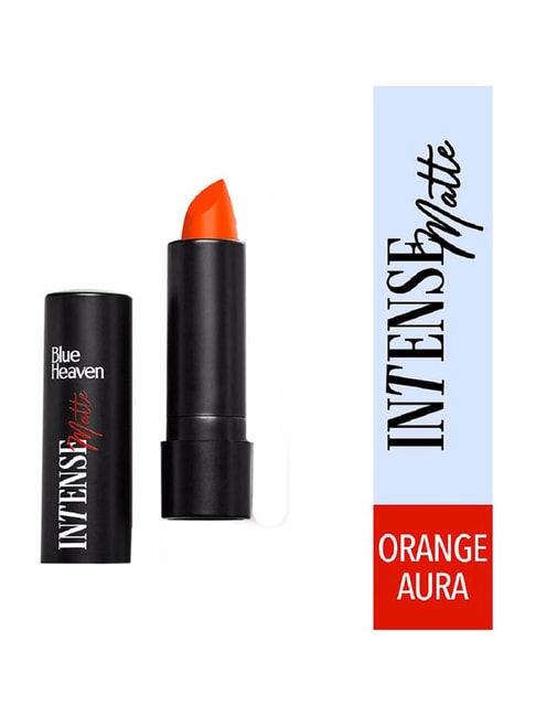 Blue Heaven Intense Matte Lipstick Orange Aura 302 - 4 gm