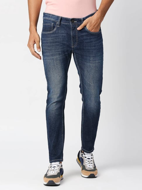 Pepe Jeans Blue Super Skinny Fit Lightly Washed Jeans