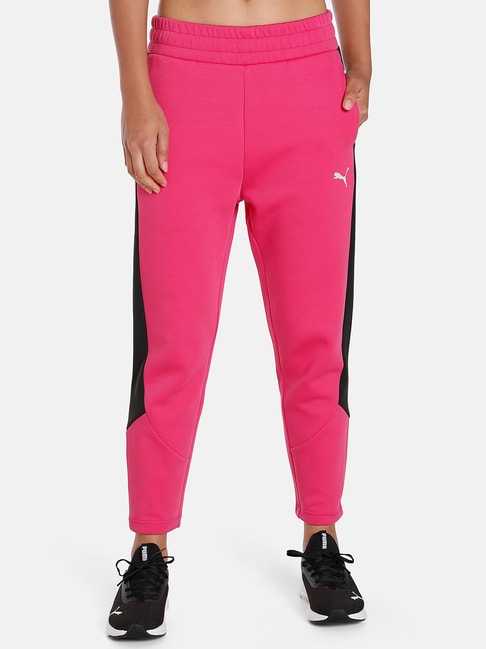 Buy MADAME Dusty Pink Regular Fit Track Pants for Womens Online  Tata CLiQ