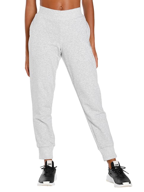 Puma grey cheap joggers womens