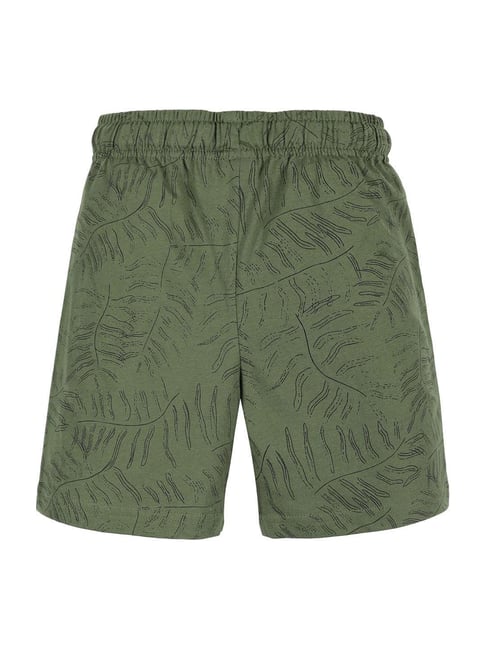 Buy Plum Tree Kids Navy Cotton Printed Shorts for Boys Clothing