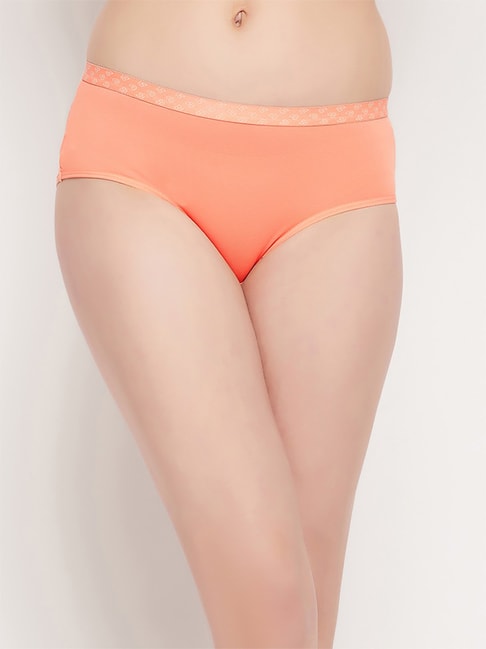 Buy Clovia Peach Plain Panty for Women Online @ Tata CLiQ