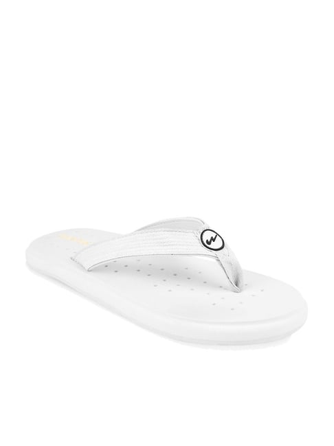 Cheap white flip discount flops