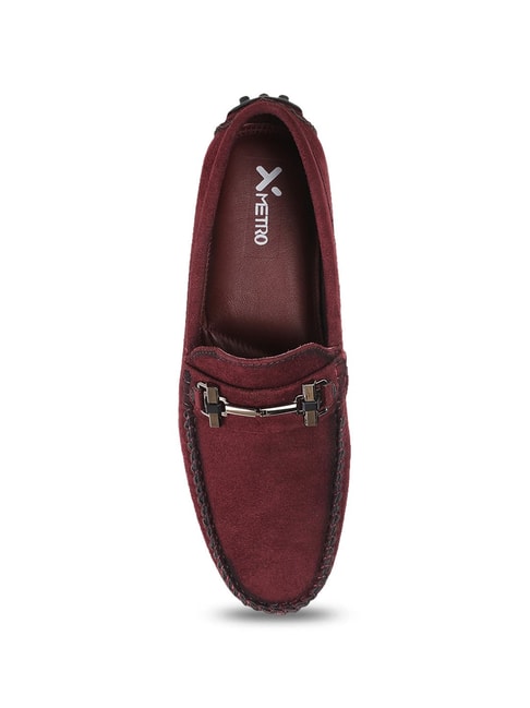 Buy Metro Mens Leather Black Loafers Size 5 UK 39 EU at Amazonin
