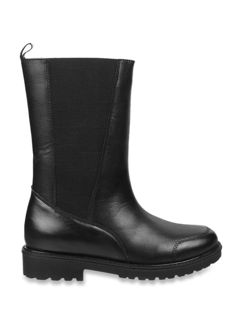 Mochi Women's Black Chelsea Boots