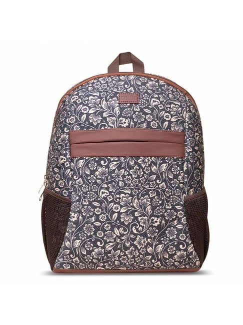 BI Twinkle Cosmos Women's Floral Backpack in Pink, Lt Gold, Pewter, Bl