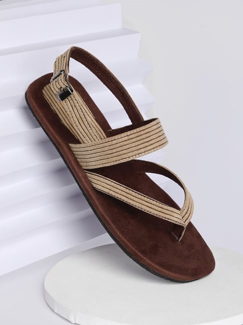 Sandals with strap online on back