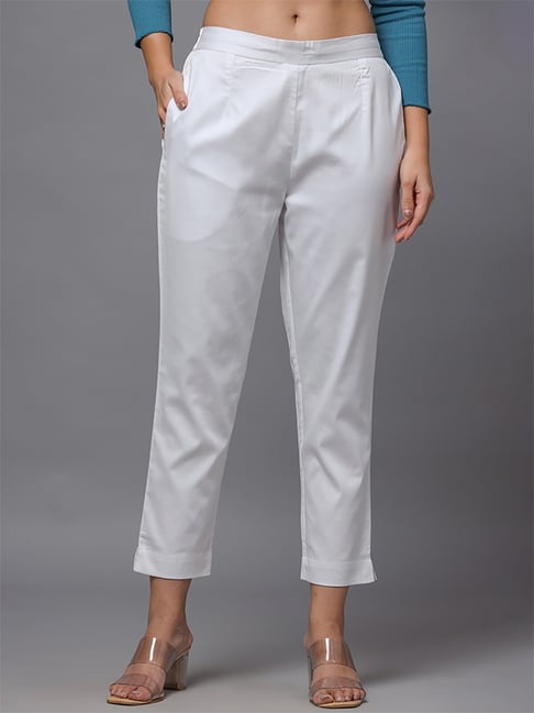 Buy White Pants for Women by Juniper Online
