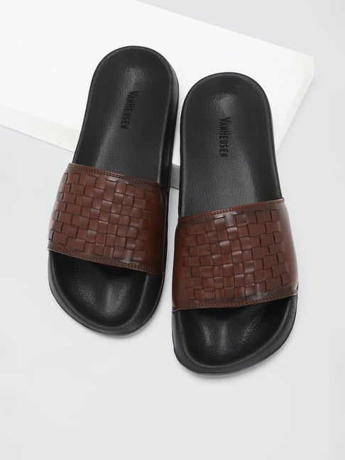 Buy United Colors of Benetton Women's Brown Slides for Women at Best Price  @ Tata CLiQ