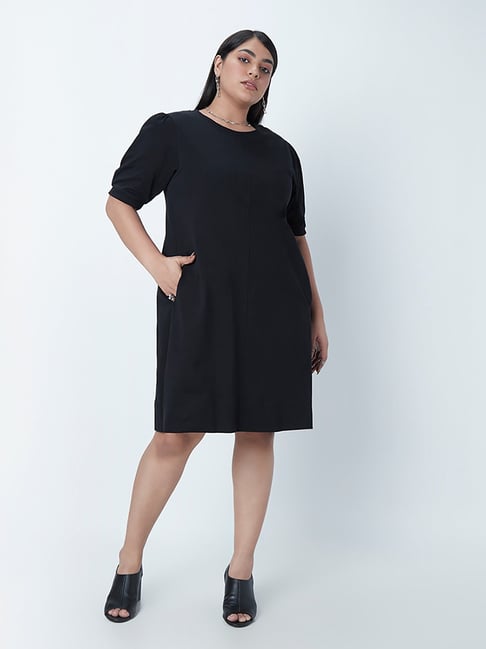 Gia Curves by Westside Black Dress Price in India