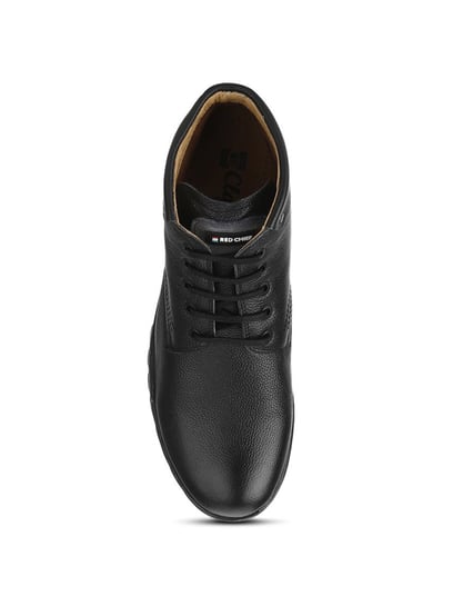red chief black derby boots