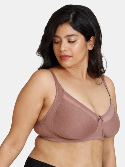 Zivame Light Brown Half Coverage Balconette Bra